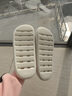 JCZS日本浴室拖鞋防滑防臭缕空洗澡专用速干漏水家居室内厚底凉拖男女 黑色【漏水速干加倍防滑】 42 -43码【标准码】 实拍图