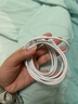 固质优品苹果充电器正品充电线氮化镓45W适配原装快充PD套装iPhone14ProMax13 16 15手机12充电头30W数据线 【苹果15-16系列】 45W闪充头+2米编织线 实拍图