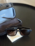 古驰方框显瘦古驰墨镜女开车防晒太阳镜男奢侈品眼镜 GG0637SK-001黑色 实拍图