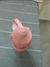 希乐 夏季水杯子女运动水壶户外大容量家用水桶水杯凉水壶粉色3000ml 实拍图