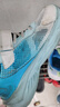 鸿星尔克（ERKE）童鞋男女中大童运动鞋儿童夏季网孔跑鞋尔克白/泳池蓝36 实拍图