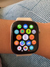 Apple/苹果 Watch Series 10 智能手表GPS款42毫米玫瑰金色铝金属表壳淡桃粉色运动型表带M/L MX1V3CH/B 实拍图