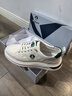 纳维凯尔（Navigare）意大利小帆船男士小白鞋2025新款舒适增高休闲鞋时尚板鞋 白绿 41 （顺丰速发） 实拍图