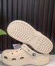 卡骆驰crocs洞洞鞋贝雅卡骆班轻便耐磨一脚蹬休闲鞋|205089 冬日白/彩色-1LI 37 /38(230mm) 实拍图