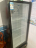 美的（Midea）商用展示柜 立式冷藏保鲜饮料啤酒柜 便利店冰柜 278升玻璃门冰柜SC-278GM(EB) 黑色一级能效 实拍图