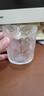 【采销推荐】日式创意冰纹杯威士忌杯啤酒杯咖啡杯茶水杯冷饮杯 透明款 【单支装】 实拍图