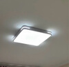 惠普精工吸顶灯led卧室现代简约餐厅中山灯具包安装方50*50cm遥控三色 实拍图