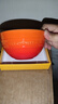 酷彩（Le Creuset）炻瓷米饭碗 汤碗 面碗 沙拉碗 家用碗套装大碗彩虹系列渐变色 11.8cm米饭碗桔色 实拍图