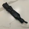 天堂 防紫外线晴雨伞三折 便携黑胶遮阳太阳伞晴雨两用 黑色 实拍图
