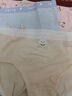 芬腾内裤女【10A抑菌纯棉裆】卡通少女弹力包臀三角裤女士4条装女神节 米色/粉色/兰色/杏肤 4条 M 实拍图