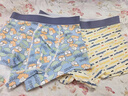 浪莎青少年内裤中大童学生棉质儿童内裤10-18岁胖童男孩亲肤四角短裤 活力少年 3条 175 -XL-建议体重100-120斤 实拍图