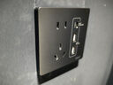 正泰正泰开关插座6C五孔插座带USB+Type-C接口30w快充灰色NEW6-C13295 实拍图