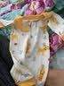 舒贝怡2件装婴儿衣服新生儿连体衣满月宝宝周岁哈衣薄纯棉爬服黄色59 实拍图