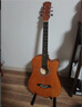 维卡斯（WEIKASI）民谣吉他初学者木吉他单板新手入门练习琴guitar吉它学生男女乐器 38英寸沙比利+礼包【初学推荐】 实拍图