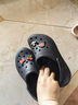 卡骆驰（crocs）男女泡芙洞洞鞋户外休闲时尚厚底一脚蹬沙滩鞋 207521-001 36-37 实拍图