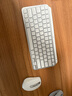 罗技（Logitech）大师系列 MX Keys Mini无线蓝牙键盘 高端办公智能背光 带接收器 商用版 浅灰色 实拍图