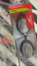 速比涛（Speedo）Cyclone3高清防雾精工镀膜泳镜游泳装备 黑色/银色 实拍图