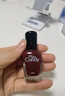 Miss Candy显白健康15ml指甲油免烤快干持久可剥车厘子红色美甲 酒红色NA004 实拍图