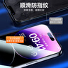 倍思 适用苹果14ProMax钢化膜 iPhone14ProMax手机膜超瓷晶防摔抗指纹超薄高清膜全屏全覆盖前膜2片装 实拍图