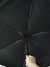 京东京造 小布丁 冰山蓝太阳伞女防紫外线便携五折遮阳伞防晒晴雨折叠伞 实拍图