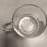 【采销推荐】玻璃水杯牛奶杯早餐大肚杯带盖勺咖啡泡茶杯简约啤酒 简约杯+竹盖 350ml 1只 实拍图