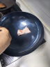 臻三环章丘铁锅炒锅手工锻打铁锅无涂层不易粘锅炒菜锅厨房好物一环轻音 古法烤蓝（适合2-4人） 32cm 实拍图