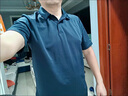 迪卡侬运动T恤速干网球polo衫翻领短袖宽松透气网球服男-702403 实拍图