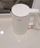美的（Midea）电水壶烧水壶家用1.5L大容量316不锈钢无缝内胆电热水壶双层保温防烫自动断电MK-HJ1566-PRO 实拍图