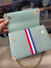GUSKI法国奢侈品牌包包女款2026新款单肩斜挎女包生日情人节纪念日礼物 绿色【限定礼盒-现货速发】送品牌钱包 送女友送老婆送妈妈纪念日礼物 实拍图