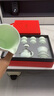 苏氏陶瓷（SUSHI CERAMICS）翡翠玉功夫茶具套装羊脂玉陶瓷三才盖碗青瓷茶壶礼盒装节日礼物 实拍图