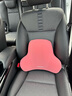 乔氏汽车头枕腰靠宝马靠枕车用腰垫奔驰座椅靠垫特斯拉旅行靠背垫粉色 实拍图