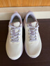 安踏逸尘运动鞋女鞋秋冬新款透气轻便休闲跑步鞋女减震软底小白鞋子女 【热卖推荐轻质畅跑女鞋】白/迷雾紫 39 (245mm) 实拍图
