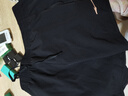 鸿星尔克运动裤女夏季新款清爽吸湿速干跑步健身运动短裤女子短裤五分裤 正黑 S 实拍图