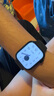 Apple/苹果 Watch Series 10 智能手表GPS+蜂窝款42毫米亮黑色铝金属表壳黑色运动型表带M/L MWXN3CH/B 实拍图