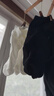 京东京造【纯棉100%】6双男式短袜10A抗菌休闲透气袜子男夏季 黑白 实拍图