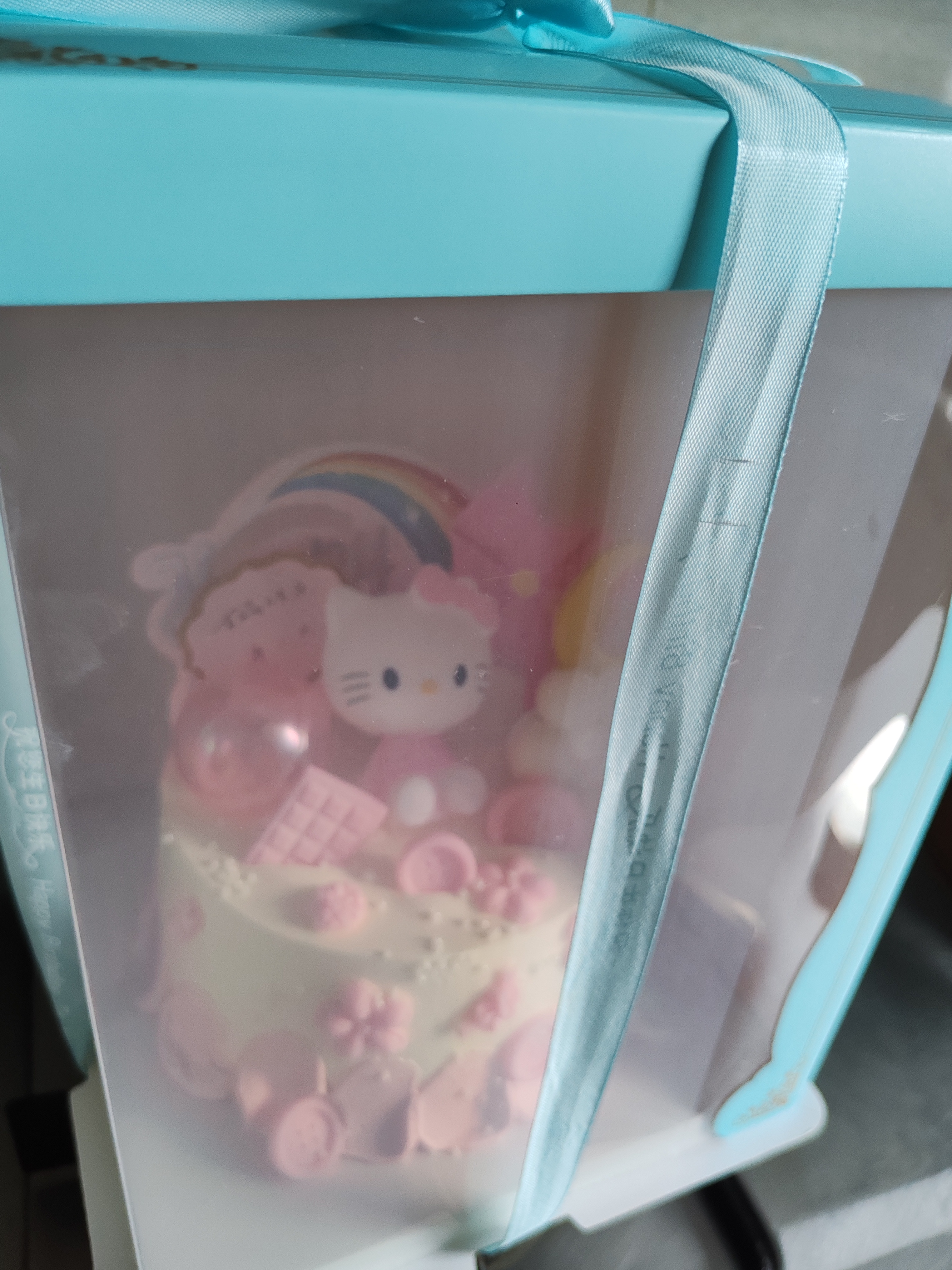 觅今生hellokitty儿童生日蛋糕女孩同城配送当天配送凯蒂猫蛋糕 实拍图