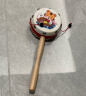 欧麦尔 0-1岁宝宝拨浪鼓新生婴儿传统玩具木质羊皮原木羊皮吉虎 实拍图