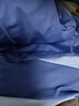 维多利亚旅行者瑜伽服女套装健身服跑步运动套装女普拉提带胸垫长袖两件套蓝XL 实拍图
