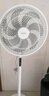 美的（Midea）【幸运草安睡风扇SE】直流变频轻音家用立式遥控电风扇柔风落地扇台式桌面大风量一级能效轻羽扇 实拍图