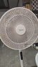 美的（Midea）【幸运草安睡风扇SE】直流变频轻音家用立式遥控电风扇柔风落地扇台式桌面大风量一级能效轻羽扇 实拍图