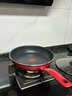 特福（Tefal）平底锅家用牛排不粘煎锅少油烟有钛煎饼锅电磁炉燃气灶通用26cm 实拍图