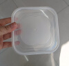 【10只装】冰箱保鲜盒食品级冷冻收纳盒微波炉饭盒便当盒学生 可冷冻收纳盒 3个装 350ml 实拍图
