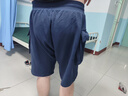 马登工装美式P44针织短裤男大口袋运动五分卫裤阿美咔叽日系休闲裤夏 藏青色 3XL 实拍图