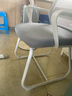 麦瑞迪椅子电脑椅人体工学椅办公椅宿舍学生学习椅久坐舒服凳子靠背座椅 经典海绵-白色白架 实拍图