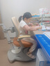爱果乐（IGROW）儿童学习椅写字椅小学生家用可升降调节靠背座椅升降椅电脑椅脚踏 童星椅8pro【3挡脚踏】枫糖橘 实拍图