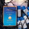 资生堂（SHISEIDO）蓝胖子防晒霜双支装 防水防汗户外隔离防晒乳 生日礼物送老婆 实拍图