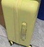 不莱玫行李箱女登机箱拉杆箱男旅行箱大容量学生密码箱子20英寸 芝士黄 实拍图
