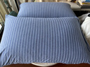 水星家纺枕套全棉枕头套100%纯棉A类针织棉枕头罩一对装双人家用48x74cm 实拍图