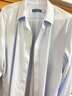 十如仕衬衫男长袖高端白衬衣纯棉高支免烫抗皱商务休闲正装  301 浅蓝色修身版 均码 41/84【175/96A】 实拍图