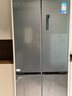 美的（Midea）457十字四开门60cm超薄嵌入式底部散热一级变频智能家用冰箱 MR-457WUSPZE苍穹灰 家电国家补贴20% 实拍图
